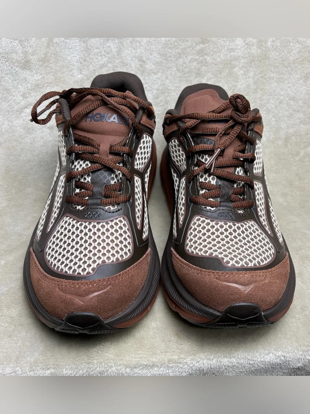 HOKA Clifton L One 9 Brown Iron Men's 9.5 Women's 10.5 Running Shoes 1173333-MCS